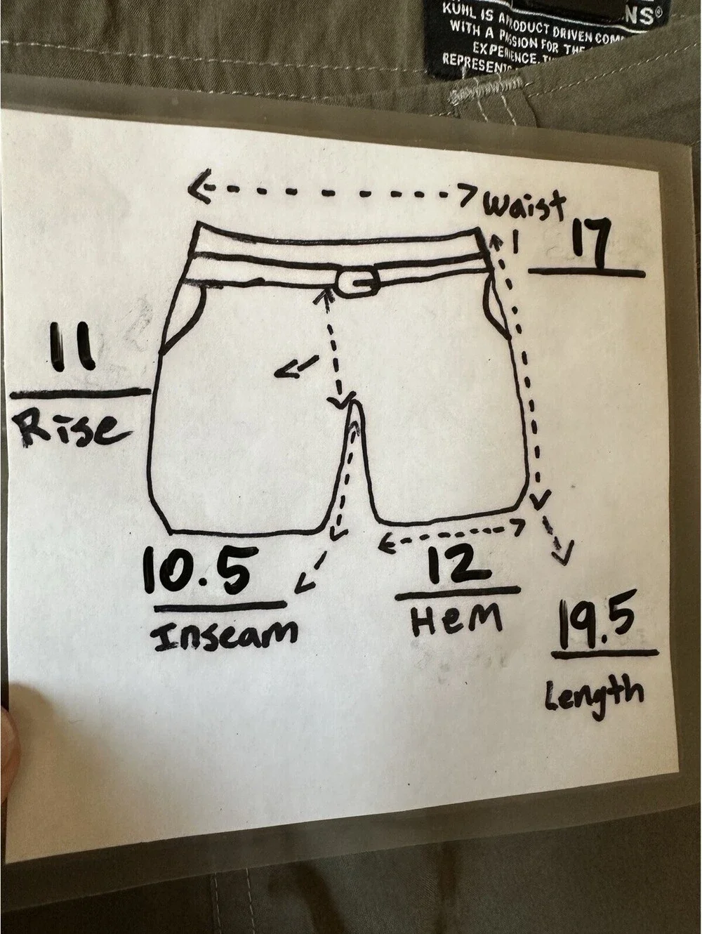 Kuhl measurements taken